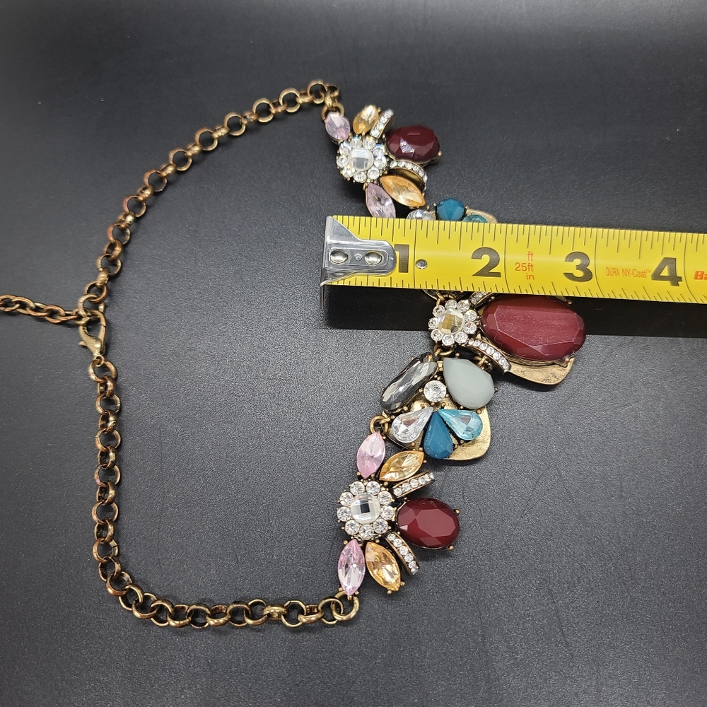 Statement Necklace. Multi-Colored. - image 8